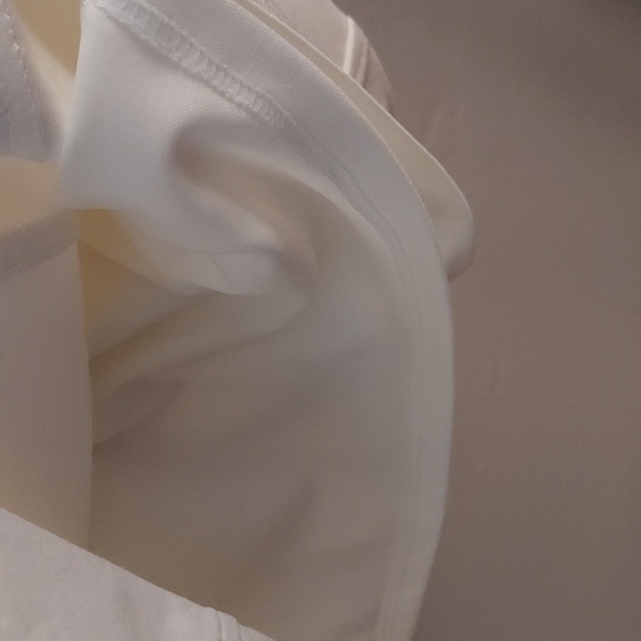 WHITE HOUSE BLACK MARKET Winter White Capped Sleeve Button Sheath Dress - Picture 12 of 13